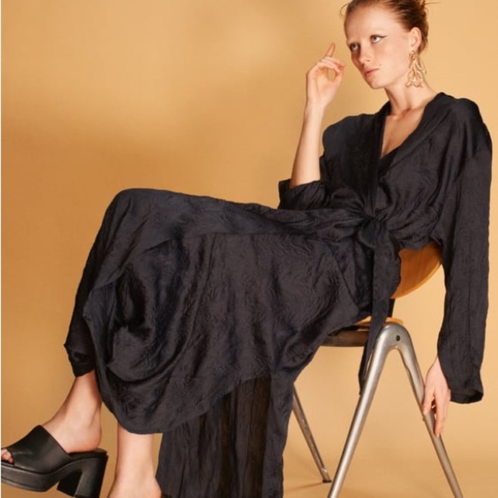 Zara LIMITED EDITION WRAP DRESS